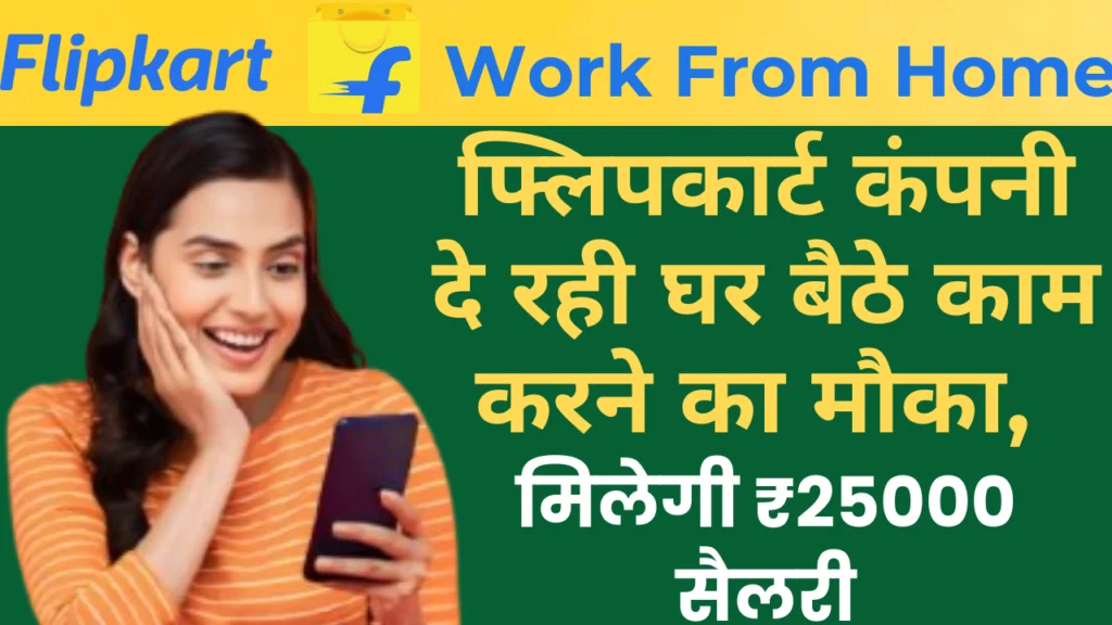 Flipkart Work From Home Job